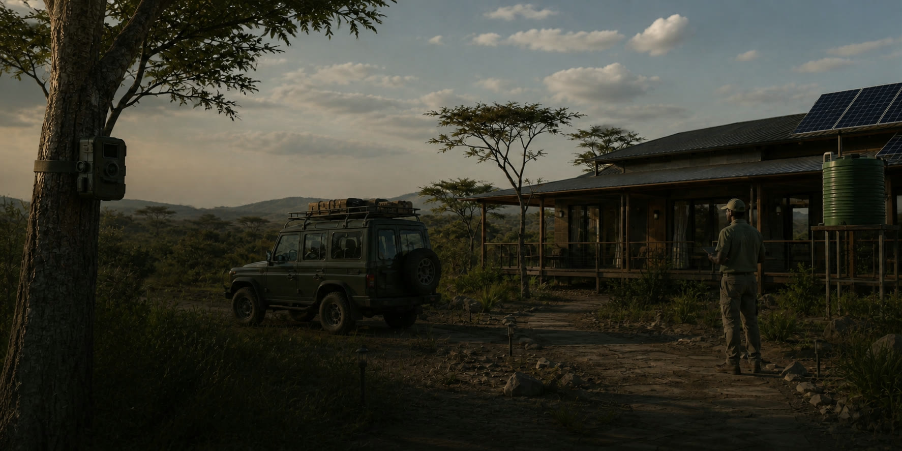 Remote property protected by VIBROWL