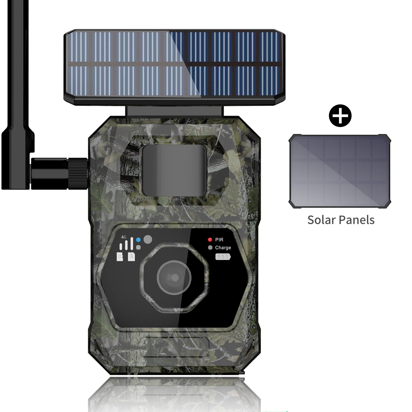 VIBROWL Cam AI 4G Solar Trail Camera
