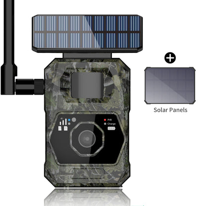 VIBROWL Cam AI 4G Solar Trail Camera