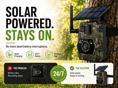 VIBROWL AI Backyard Protection Camera