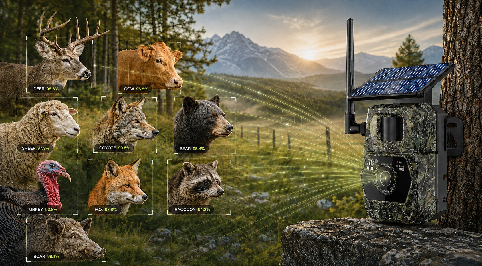VIBROWL AI wildlife recognition